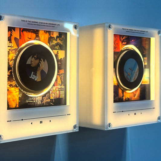 NFC acryl zingende decoraties met ingebouwde luidspreker