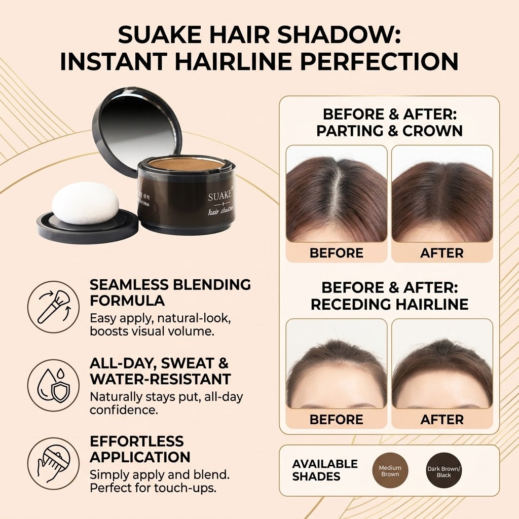 RootRescue™ - Hide your thinning hair instantly without anyone ever finding out.