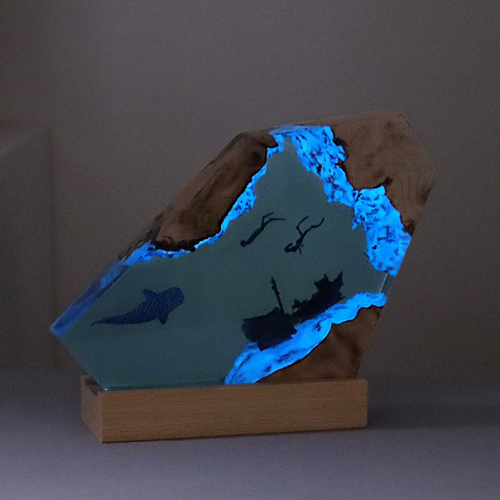 Own a Piece of the Ocean’s Deepest Mystery – Handcrafted Deep-Sea Resin Masterpiece