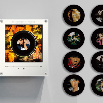 NFC acryl zingende decoraties met ingebouwde luidspreker