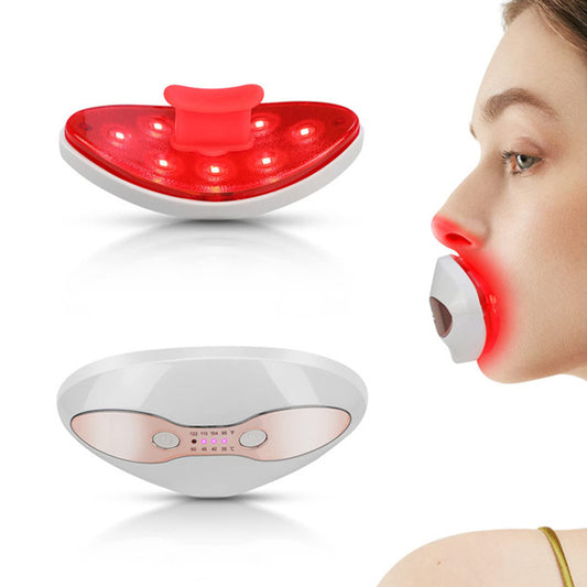LED Heating Lip Beauty Instrument with Infrared Light Therapy