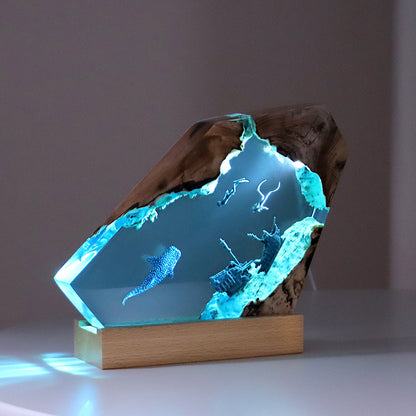 Own a Piece of the Ocean’s Deepest Mystery – Handcrafted Deep-Sea Resin Masterpiece
